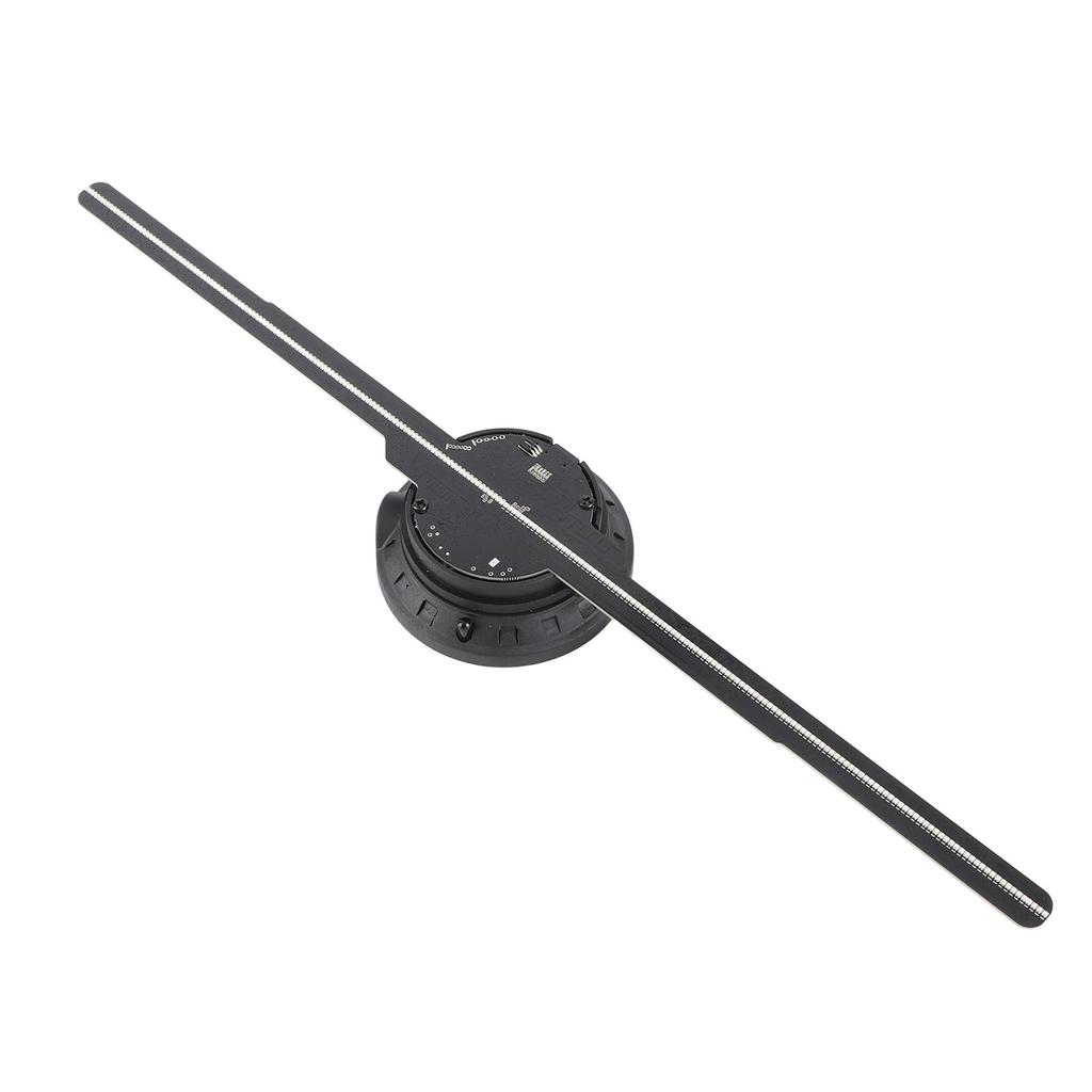 Wiatrak LED 3D z hologramem do wyświetlania reklam dla biznesu, szyldy sklepowe, bar, impreza, wyświetlacz reklamowy