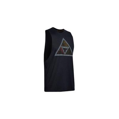 Project Rock Running And Fitness Training Sports Vest Men Tops Black 1351589-001