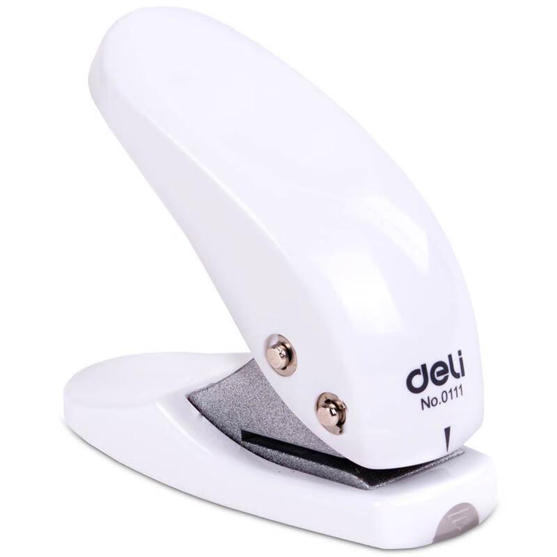 Deli 0111 Handheld Single Hole Punch CN Plug (adapter Included)