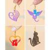 Creative Pendant Molds Earrings Silicone Mold Cats Shape Daily Wear Jewelry Molds Silicone Texture for Jewelry Making