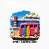 China Travel Souvenirs Suzhou Fridge Magnets Zhejiang Sanya Xinjiang Yunnan Nanjing Guizhou Gansu Fridge Stickers Birthday Gifts