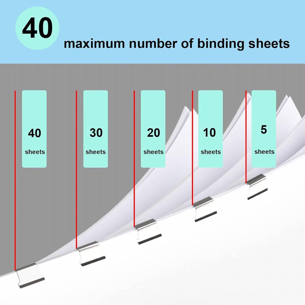 Push clip filling transparent metal clip reusable paper fastener used for documents test papers office binding clips white black 100pcs suppl