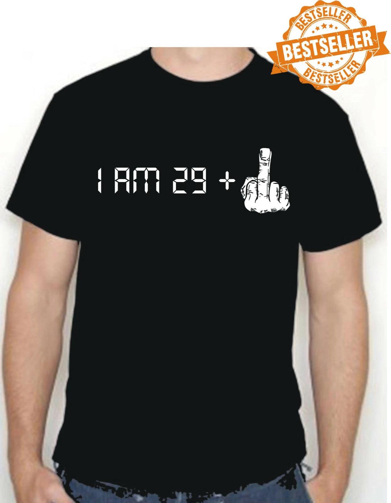 

Футболка на 30-й День Рождения / 29 + ПАЛЕЦ / = 30 / СМЕШНАЯ / НАГЛАЯ / UNISEX / S-XXL S