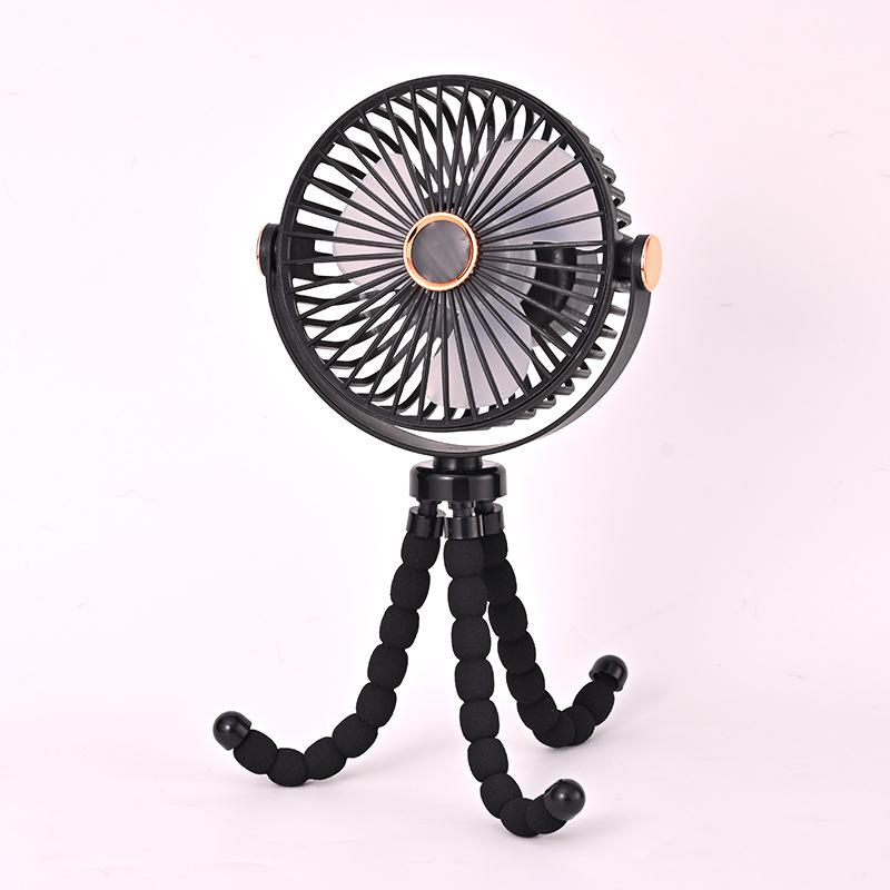 USB Rechargeable Desk & Clip Fan for Home, Office, Dorm – Compact Air Circulator