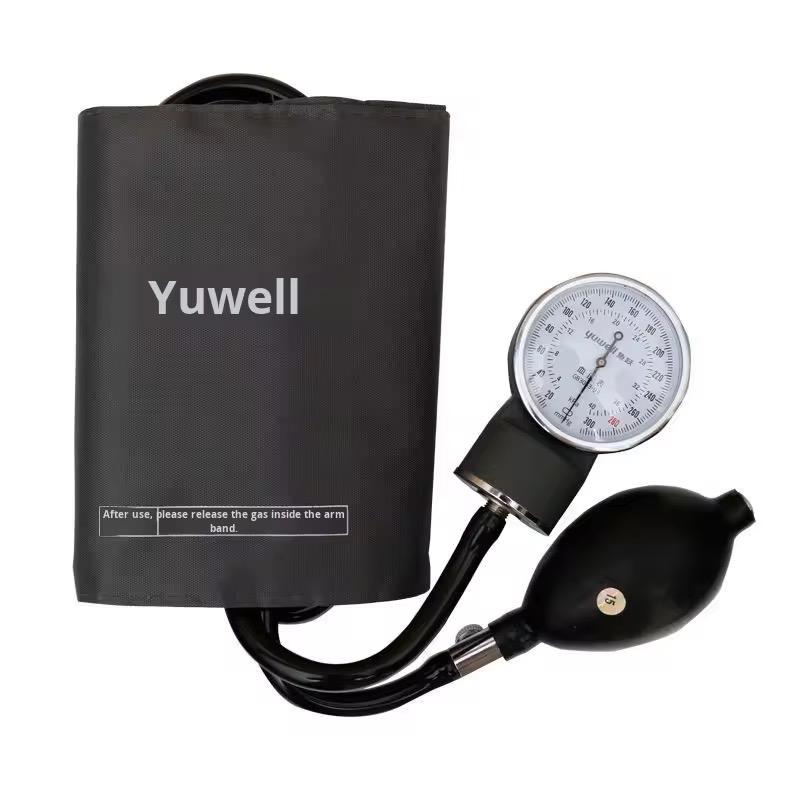 Portable Blood Pressure Monitor, High Accuracy Manual Sphygmomanometer for Home and Medical Use with Blood Pressure Gauge Metal