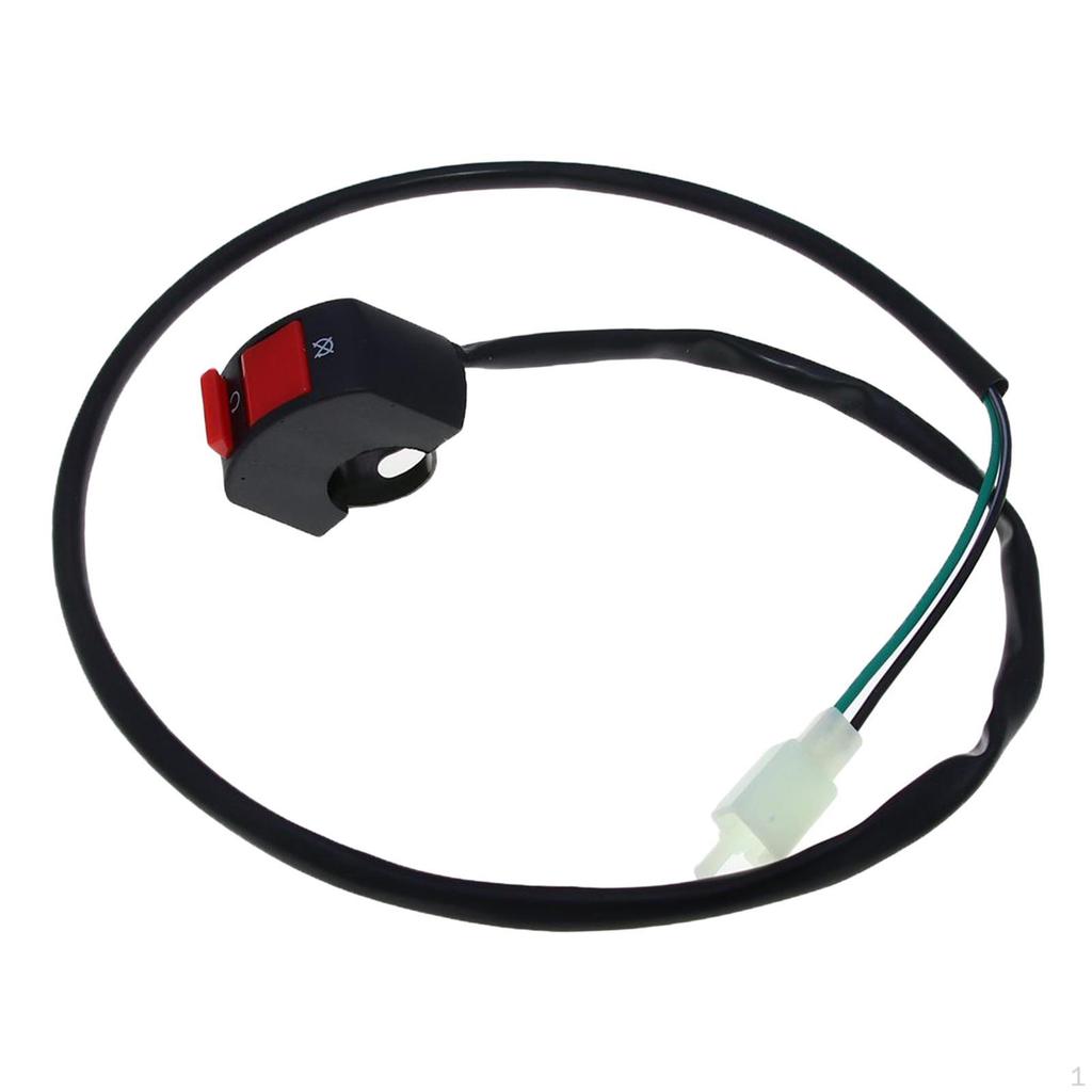 12V Motorbike Handlebar Fog Switch 22mm Direct Replaces Accessories Easily Control Professional
