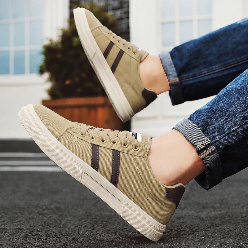 New Men's Classic Four Seasons Fashion Low Top Skateboarding Shoes Comfortable Soft Sole Sneakers
