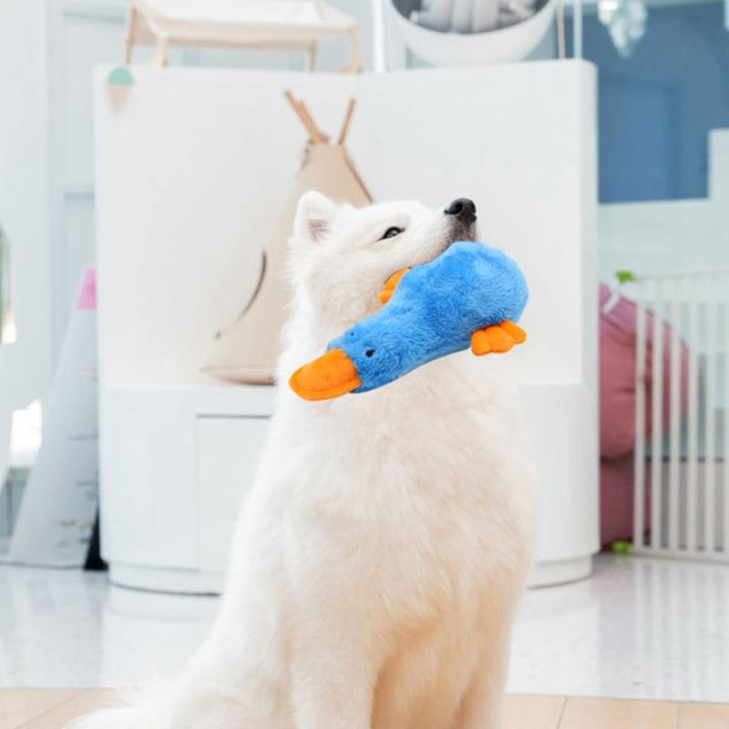 Giocattoli Squeak Divertenti per Cani Giocattolo per Cucciolo Giocattoli Morbidi di Peluche Ripieni da Masticare per la Dentizione del Cane Giocattoli per Cani Ripieni Freschi