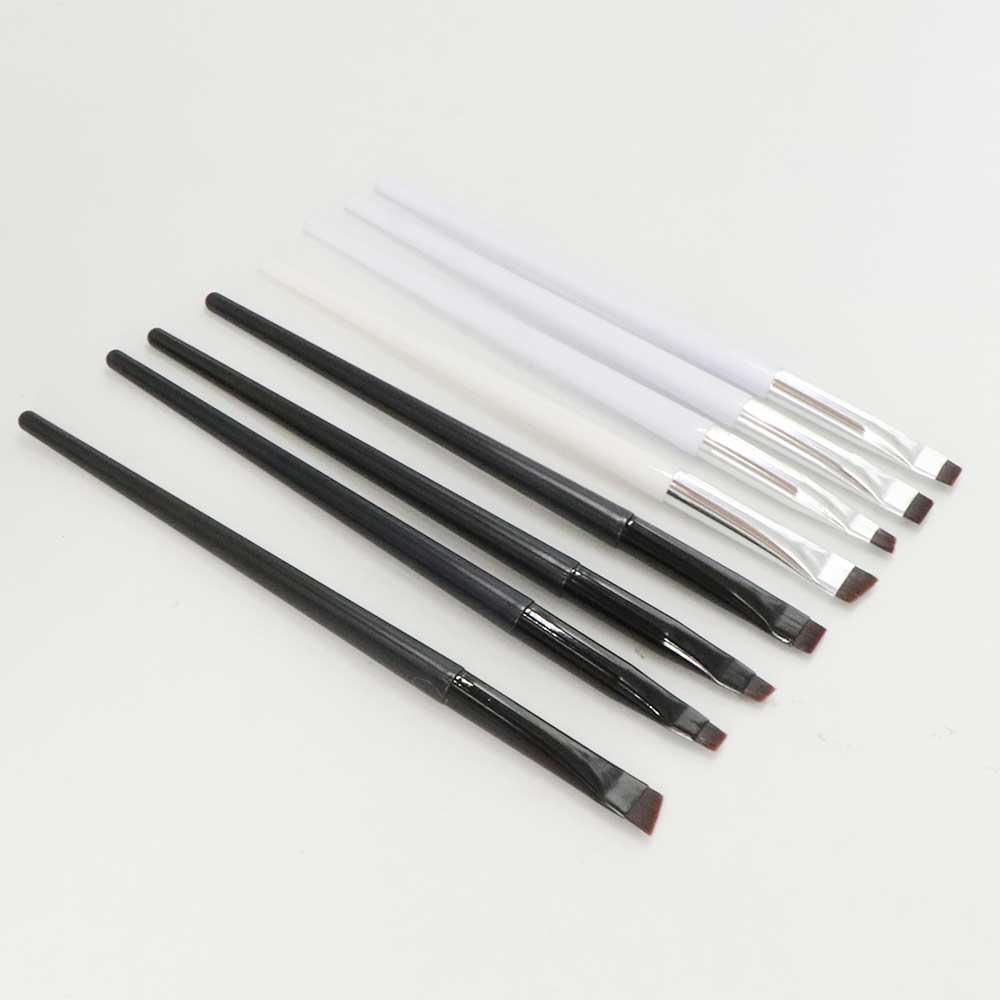 Beginners Blade Makeup Brushes Flat Eyebrow Brush Angled Fine Eyeliner Brushes Liner Brow Brush