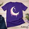 Pastel Moon Goth Vaporwave Unisex T-shirt 7