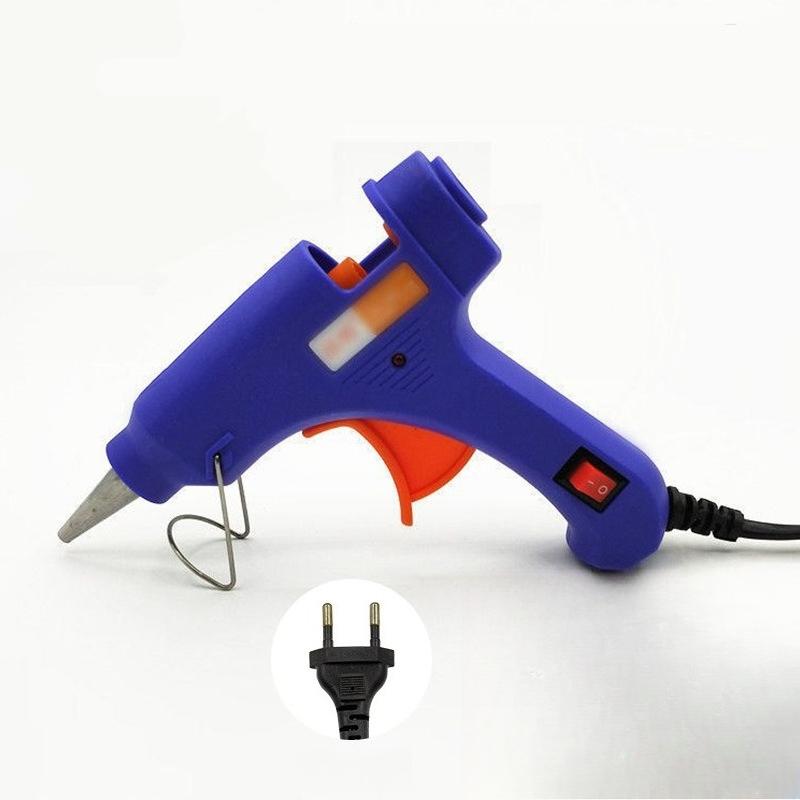 

20W Hot Glue Gun Multi Colored Handmade Glue Guns Household Children s Handmade DIY Heat Capacity Adhesive Gun Suitable for Handicrafts Damage Repair 20W Blue