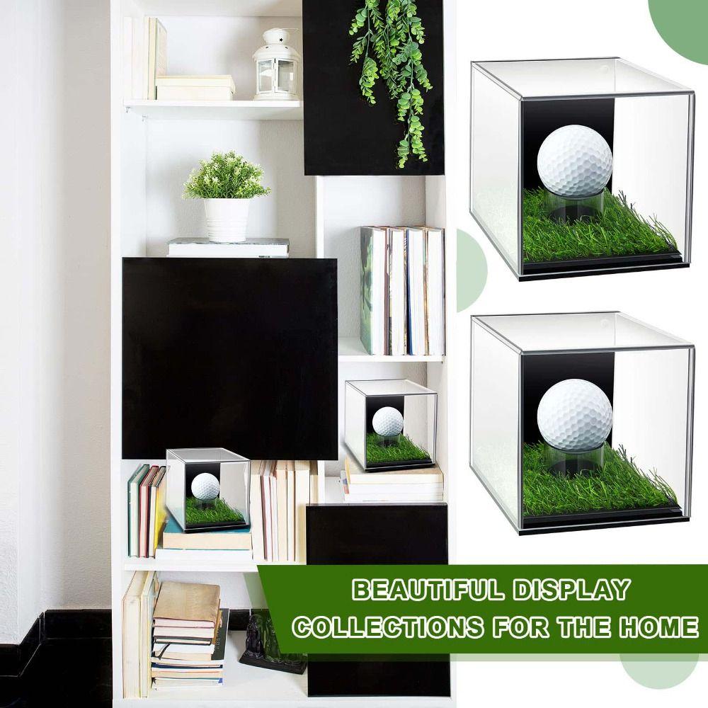 Transparent Golf Ball Display Case Lawn Design Golf Ball Acrylic Box  Golf Supplies