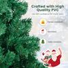 Premium Artificial Christmas Tree with Metal Legs Easy AssemblyIdea Christmas Tree for Indoor and Outdoor Holiday Decoration