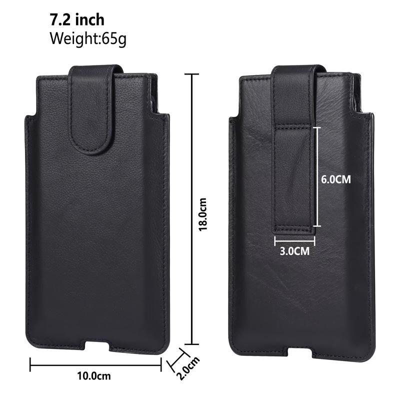 Echte Leder Tasche Für Samsung Galaxy S25Ultra S25edge S24FE A36 A26 A16 iphone 16 15 14 13 Xiaomi Handy Holster Gürteltasche