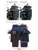 Bent Beam Motorcycle Windshield Fleece-Lined Waterproof Knee Pads - Warm, Thickened, Cold-Proof, Four Seasons Use.