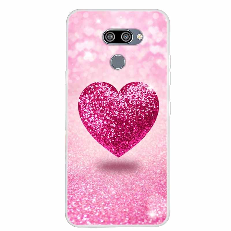 Per custodie LG K50 Q60 Marmo Trasparente Morbido TPU Silicone Cover Protettive per Telefono per LG K12 Prime / K12 Max X6 Custodia Q 60 Bumper Coque
