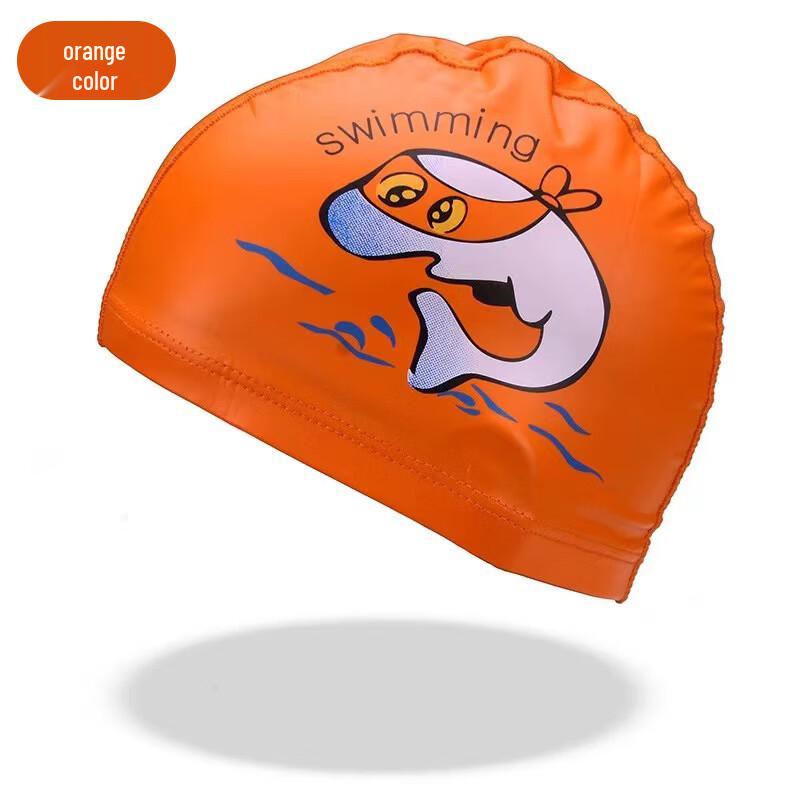 KND Kids Waterproof Hair Protection PU Swim Cap