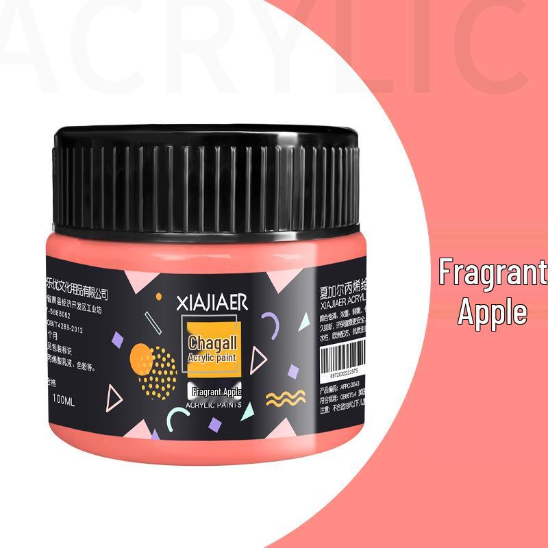 Acrylic Paint 100ml for Hand-painted Art: Wall, Graffiti, Stone, T-shirt - 38 Vibrant Colors