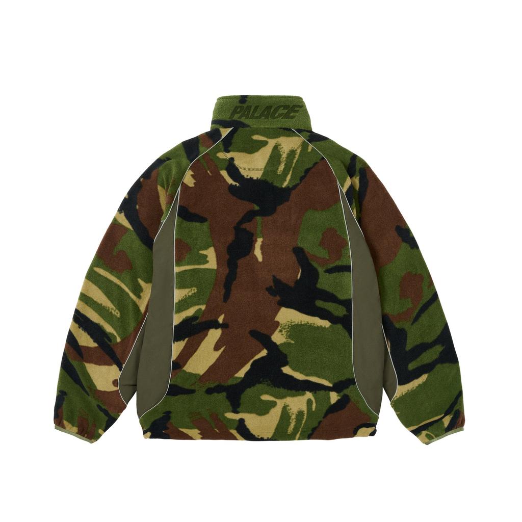 Palace Polartec 3M Track Jacket Woodland Dpm Unisex Outerwear Multi-Color P27JK014