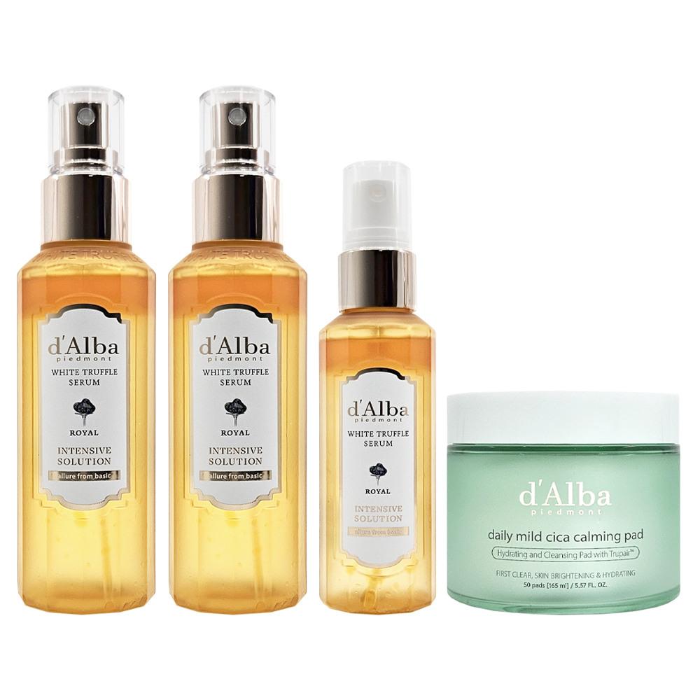 d Alba Season 5 Royal Mist Serum 100ml x 2 + 60ml + Calming Pad Royal Mist Serum 100ml x 2 + 60ml + Calming Pad