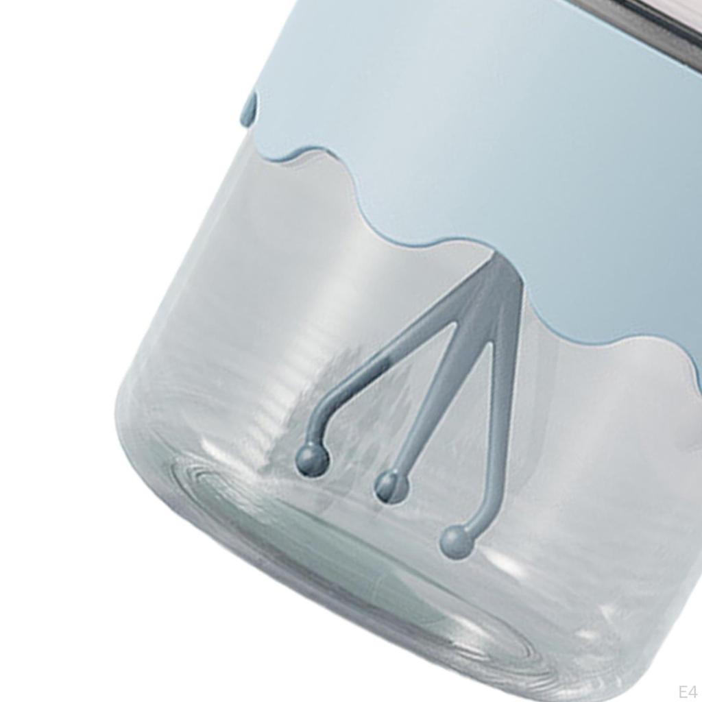 With Lid, Automatic , 400ML Lightweight for Protein Powder, Coffee, Kitchen