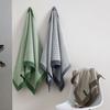 3pcs/set Cotton Striped Face Bath Towels Super Soft Absorbent Shower Towel Set for Adults Home Bathroom serviette de bain