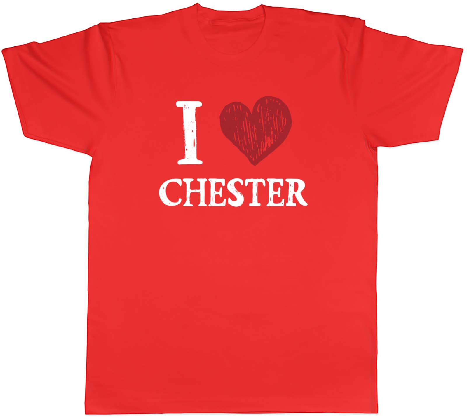 I Love Chester Unisexs TShirt Cheshire RoUnisex Medieval City Tee Gift S