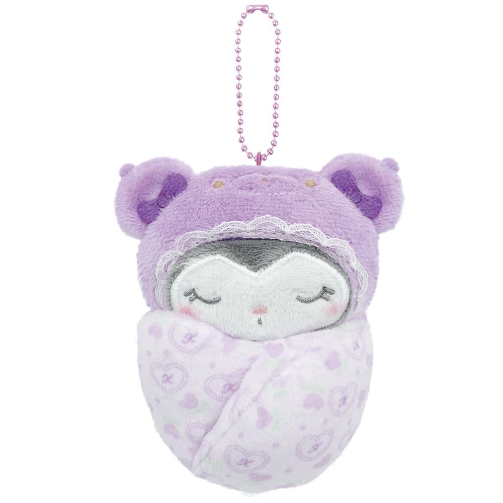 

Персонажи Sanrio Kuromi Swaddle Mascot Latekuma Baby 8203 115