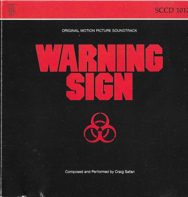 

CD CRAIG SAFAN - Warning Sign (Original Motion Pictu SCCD1012 Southern Cross US Dance & Electronica Used