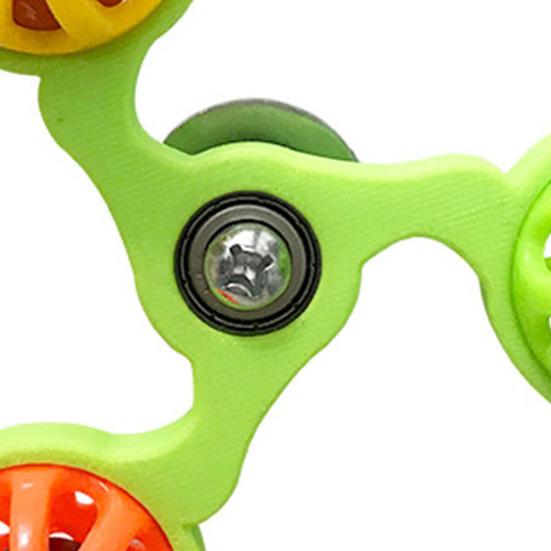 2 szt. Zestaw zabawek-spinnerów i grzechotek dla papug Interaktywna piłka-grzechotka Koło Zabawka dla papużek falistych Zabawki do klatki dla ptaków dla papużek falistych, konur, nimf Wzbogacenie Żucie Ćwiczenia