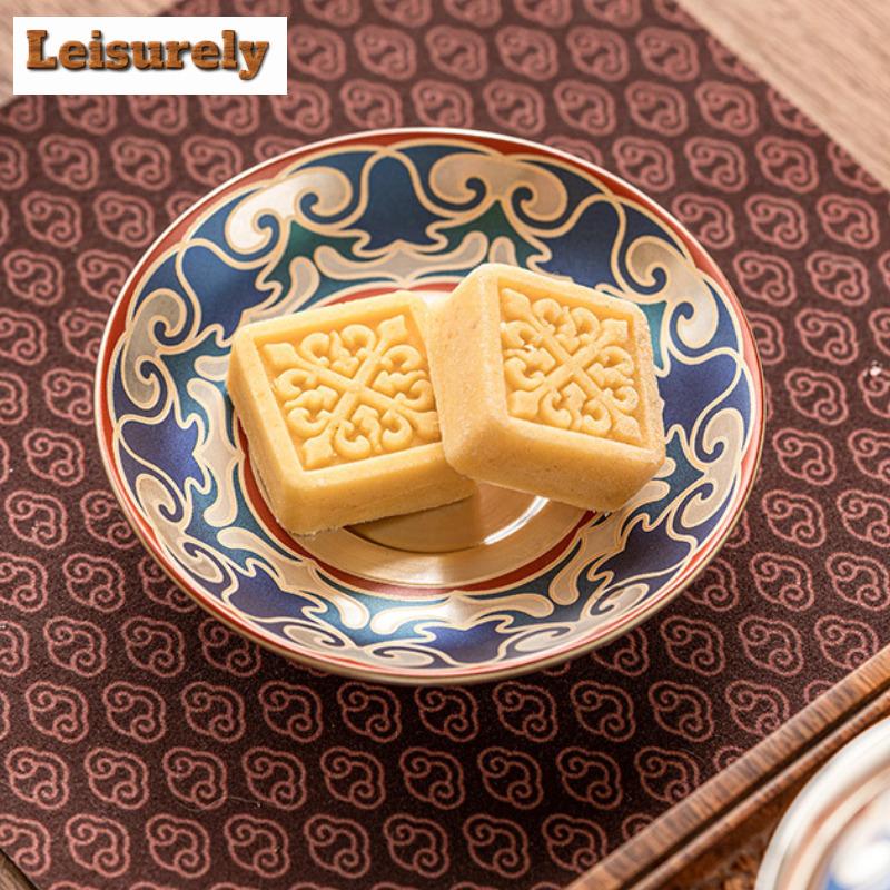 Handmade 999 Gilt Silver Gaiwan Taotie Pattern Three Talents Cup Saucer Tea Tureen Tea Brewing Cover Bowl Teaset Supplies Craft