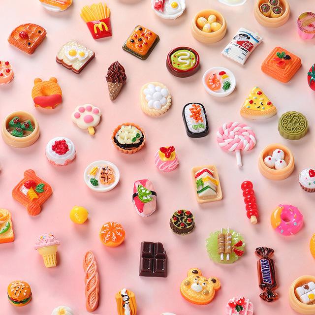 Non-Toxic Cute New1:12 Miniature Dollhouse Supermarket Food Snacks Mini Cake Wine Drink For Blyth Barbies Bjd Doll Kitchen Accessories