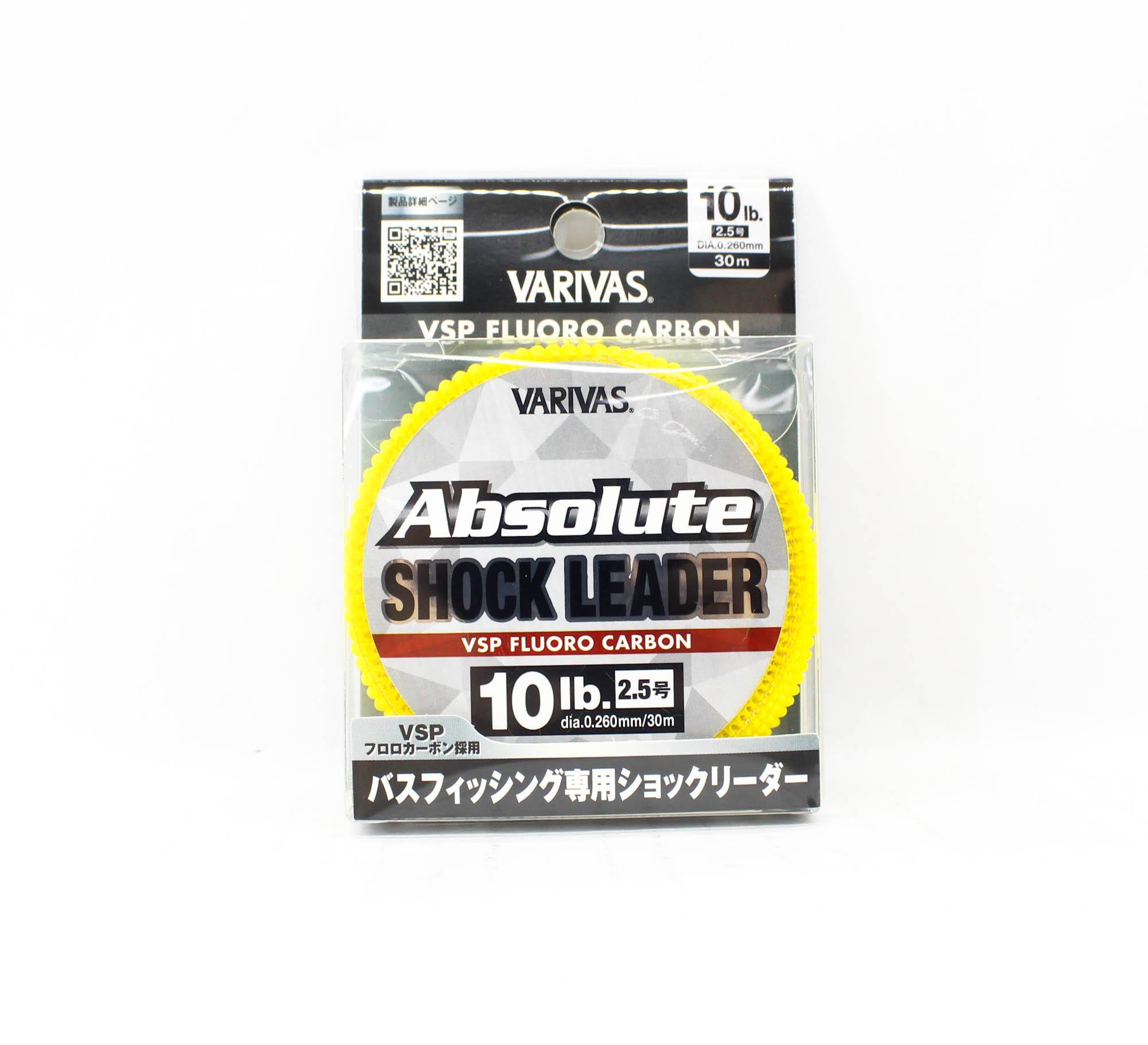 

Varivas Флюорокарбон Absolute VSP Леска-шоклидер 30м 10lb (0273) чистый