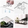 1PC Acrylic Aquarium Lid Cover Support Holder Transparent Fish Tank Acrylic Clips Holder  Fish Tank