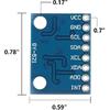 AITRIP 5 Pcs GY-521 MPU-6050 MPU6050 Module,6 DOF MPU-6050 3 Axis Accelerometer Gyroscope Sensor Module 16Bit AD Converter Data Output IIC I2C DIY