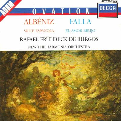 CD ALBENIZ, DE BURGOS; NPO - Suite Espagnola 4177862 Decca 1989 US Classical Used