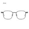Square Myopia Glasses for Women Men Eyeglasses Metal Frame Prescription Eyewear 0~-6.0 Diopter Gafas De Lectura