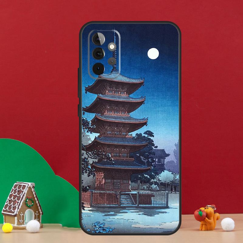 Ukiyo-e Japanese Style Art Case For Samsung Galaxy A36 A56 A06 A13 A53 A32 A12 A22 A52 A35 A17 A16 A55 A15 A54 A34 A14