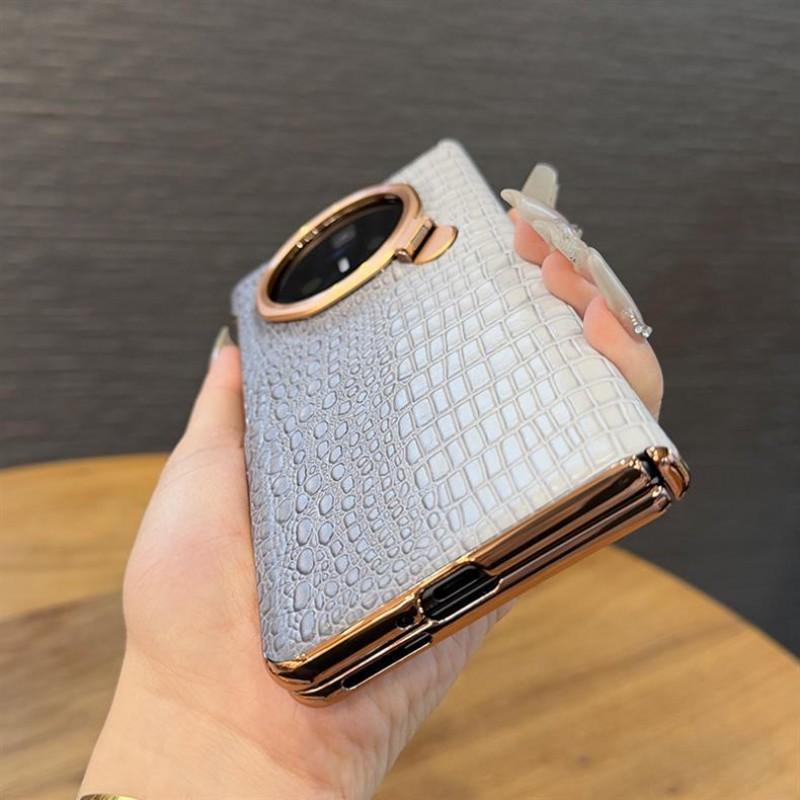 Premium Magnetic Hinge Leather Flip Case Honor MagicV3 V2 Vs2 Vs3 Ultra - Shockproof With Stand Multiple Colors