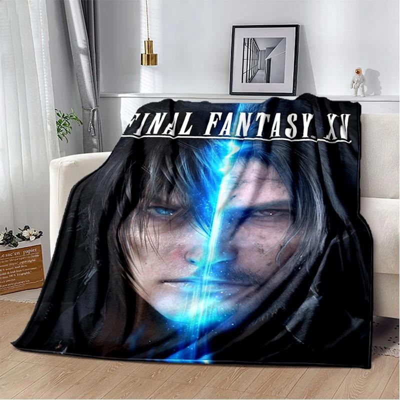 New Style Cloud Tifa Aerith Final Fantasy Games Sephiroth Blanket,Soft Throw Blanket for Home Bedroom Bed Sofa Cover Kids