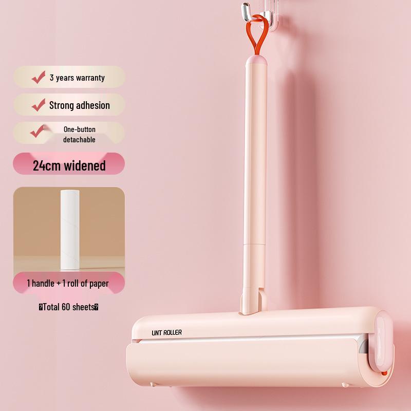 Compact Lint Roller Refill Sheets - Portable Brush for Pet Hair and Lint Removal