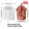 3D Jesus Family Resin Silicone Mold DIY Virgin Mary Aroma Plaster Candle Making Creative Jesus Family House Modeling Mold