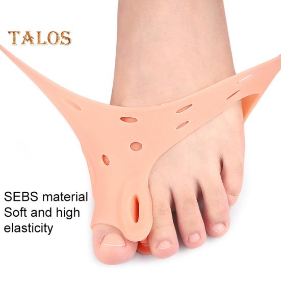 1 Pair Toe Separator for Orthopedic Bunion Foot Alignment Toe Spacer Straightener Pain Relief Shoe Inserts for Plantar Fasciitis Corns