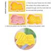 8Pcs Engineering Truck Cookie Cutter Plastic 3D Cartoon Pressable Biscuit Mold
