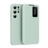 Flip Case for Samsung Galaxy S26 Ultra S25 S24 S23 S22 Plus FE , Smart Window S View PU Leather Card Holder Wallet Cover