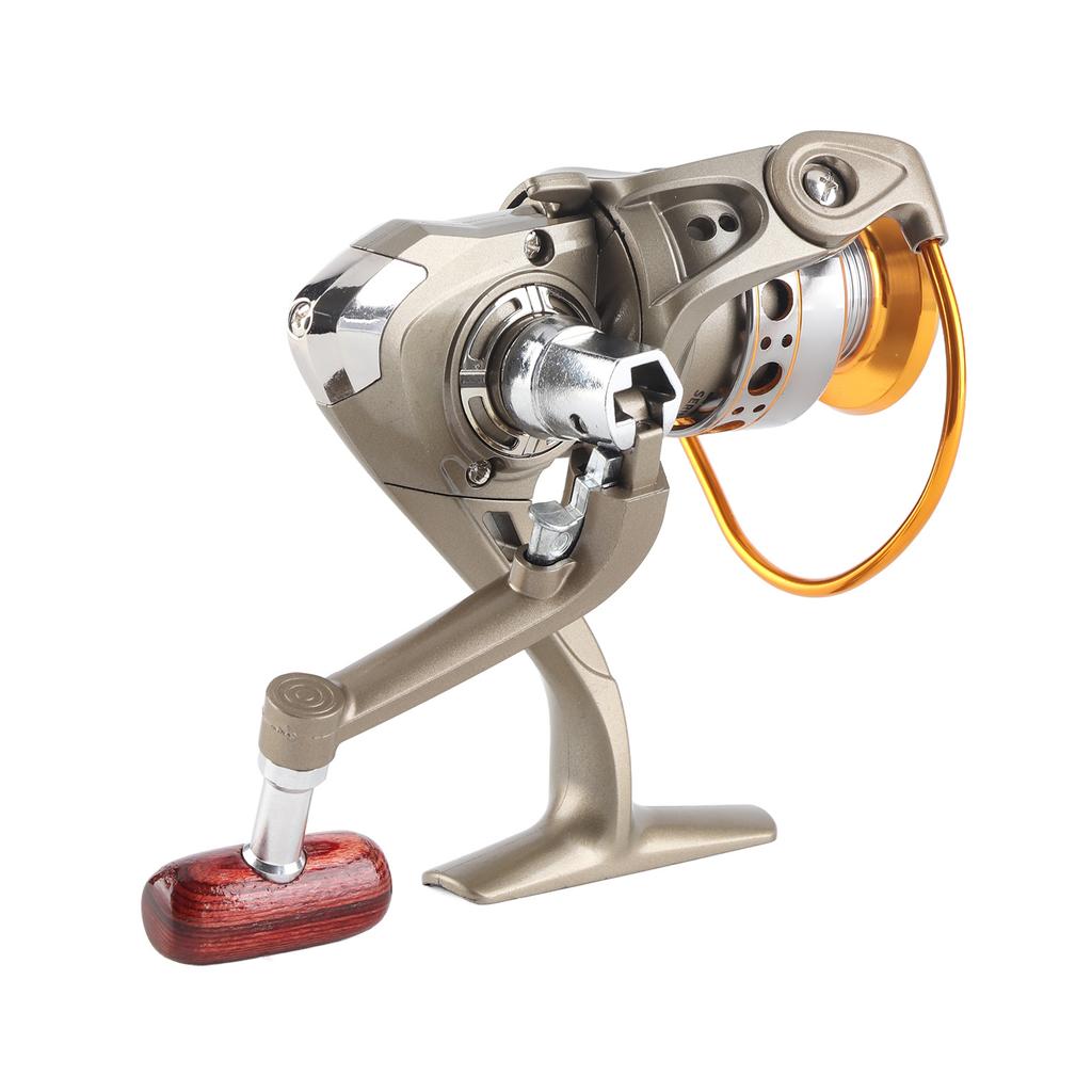 LC 1000‑7000 12BB Fishing Reel Foldable Arm Rocker Rear Drag Spool Fish Spinning Wheels