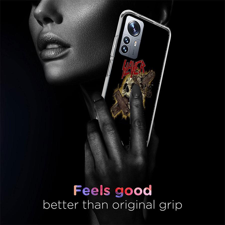 Slayer Heavy Metal Rock Band Phone Case For Xiaomi Mi 13 12T Poco F7 Pro 14 Ultra 15 Pro 12X 12 9 8 Lite 5G 11T 11i 10 10T Pr