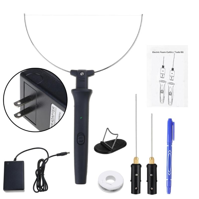 

18W 3 in 1 Electric Styrofoam Cutter Cutting Machine Styrofoam Cutting Pen Portable Foam Cutting Hot Heating Wire Tool