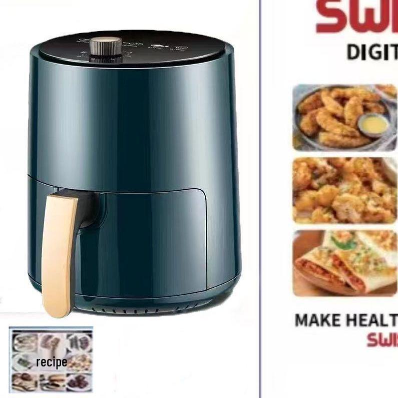 Smart Electric Air Fryer - Large Capacity, Oil-Free Oven for Home Use