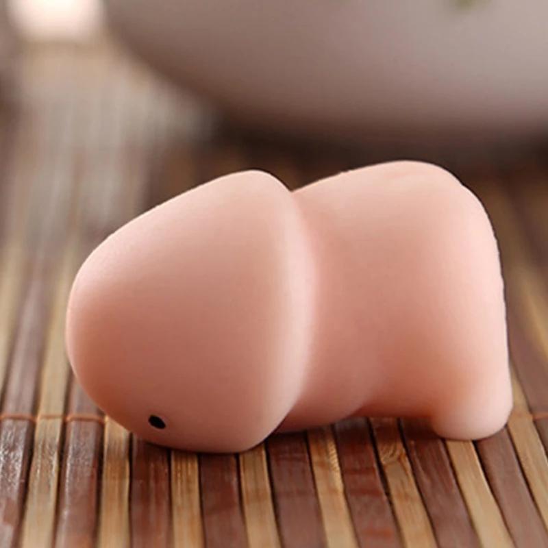 Funny Penis Shape Slow Rebound PU Relax Pressure  Decompression Toy Slow Rising Stress Relief Toys Interesting Gifts